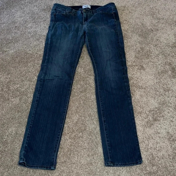 PAIGE SKYLINE SKINNY JEANS SIZE 29 - G - Picture 1 of 7